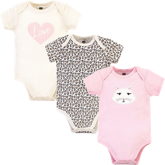 Hudson Cotton Bodysuits 3-pack - Kitty (10158360)