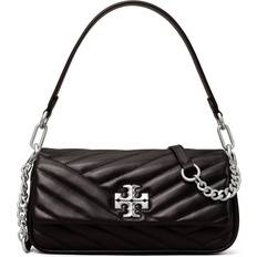 Tory Burch Small Kira Chevron Flap Shoulder Bag - Black