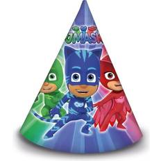 Lastenjuhlat Juhlahatut Procos Super Pj Masks Cone Hat, Multi-Coloured, 5PR88640