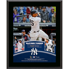 Fanatics New York Yankees Gleyber Torres Youngest Player Yankees History Sublimated Plaque Photo Frame