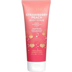 PETA Body Care Pacifica Body Scrub Strawberry Peach 6fl oz