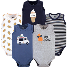 Bodysuits Hudson Sleeveless Bodysuits 5-pack - Ice Cream Truck (10153287)