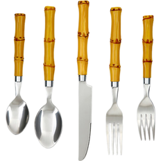 Cambridge Silversmiths Natural Bamboo Cutlery Set 20pcs