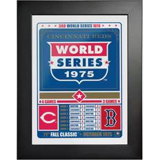 Mustang Cincinnati Reds 1975 World Series Champions Fall Classic Framed Photo