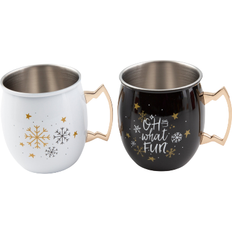 Cambridge Silversmiths What Fun Moscow Mule Cup & Mug 59.1cl 2pcs