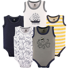 Sleeveless Bodysuits Hudson Sleeveless Bodysuits 5-pack - Octopus Sailor (10155176)