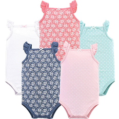 Florals Bodysuits Hudson Sleeveless Bodysuits 5-pack - Basic Dot/Floral (10155902)