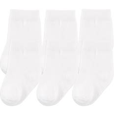 Touched By Nature Organic Cotton Socks 6-pack - White (10768519)