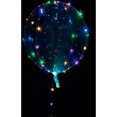 Led lys balloner Amscan Eksklusiv LED Ballon, Multifarvet Lys