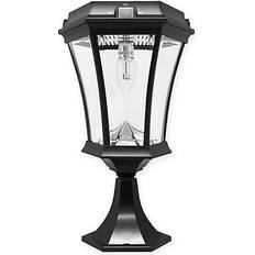 Led outdoor pole lights Gama Sonic Integrated Lamp Post 38.1cm