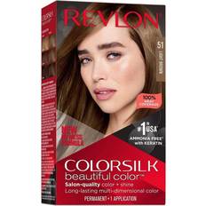 Light brown hair color Revlon Colorsilk Beautiful Color Permanent Hair Color 1.0 ea Light Brown