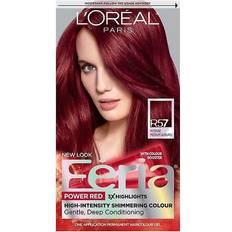 Red hair color L'Oréal Paris Feria Permanent Hair Color 1.0 ea Intense Medium Auburn