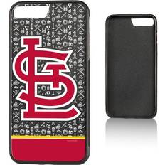 Strategic Printing St. Louis Cardinals iPhone 7 Plus/8 Plus Stripe Bump Case