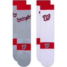 Men Socks PKWY Washington Nationals Home & Away Uniform Crew Socks 2-pack Sr