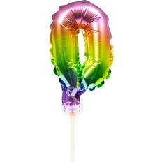 Folat folieballon nummer ''0'' junior 13 cm