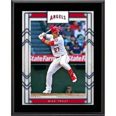 Fanatics Los Angeles Angels Sublimated Player Name Plaque Mike Trout