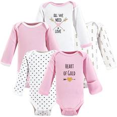 Hudson Preemie Long Sleeve Bodysuits 5-Pack - Heart (10159514)