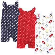 Hudson Baby Rompers 3-pack - Wildflower (10116613)