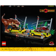 T rex lego LEGO Jurassic World T Rex Breakout 76956