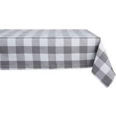 DII Buffalo Tablecloth Grey, White (264.16x152.4cm)