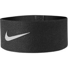 Polyester Weerstandbanden Nike Resistance Loop White/Black, Unisex, Apparatuur, Trainingsapparatuur, Training, Zwart, M