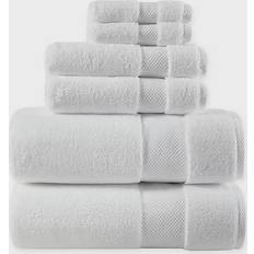 Cotton Bath Towels Madison Park Signature Splendor 6-pack Bath Towel White