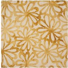 Safavieh Dip Dye Collection Beige, Gold 213.4x213.4cm