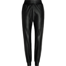 Leather Pants & Shorts Commando Faux Leather Jogger - Black