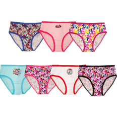 Girls Panties Disney Girls' Minnie Mouse Cotton Briefs 7-pack - Pink/White