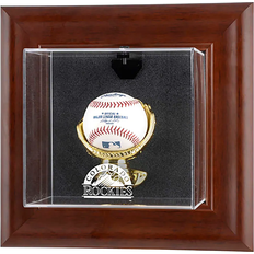 Fanatics Colorado Rockies Framed Wall-Mounted Logo Baseball Display Case