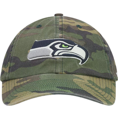 '47 Seattle Seahawks Woodland Clean Up Adjustable Hat - Camo