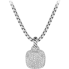 David Yurman Women Charms & Pendants David Yurman Albion Pendant - Silver/Diamonds