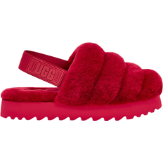 UGG Red Slippers & Sandals UGG Super Fluff - Ribbon Red