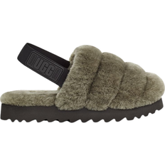 UGG Green Slippers UGG Super Fluff - Burnt Olive