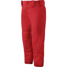 Red Pants Mizuno Select Belted Low Rise Fast Pitch Softball Pant Women - Red