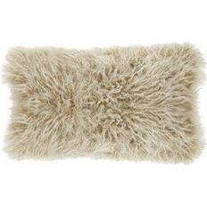 Saro Lifestyle Mongolian Complete Decoration Pillows Beige (50.8x30.48cm)