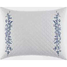 Linen Pillows Laura Ashley Charlotte Breakfast Throw Complete Decoration Pillows Blue, White (50.8x40.64cm)