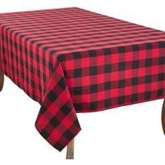 Saro Lifestyle Buffalo Plaid Tablecloth Multicolour (264.16x177.8cm)