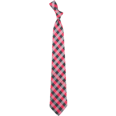 Eagles Wings New Jersey Devils Checked Tie - Red