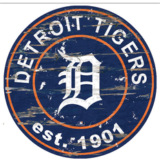 Fan Creations Detroit Tigers Established Year Round Sign Board