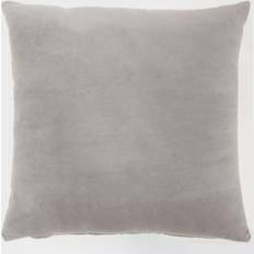 Mina Victory Solid Velvet Complete Decoration Pillows Grey (50.8x50.8cm)