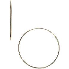 Argento Vivo Endless Hoops Earrings - Gold