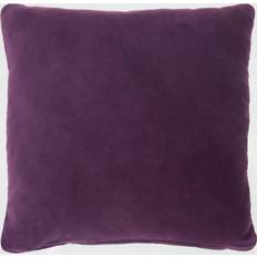 Mina Victory Solid Velvet Complete Decoration Pillows Purple (40.64x40.64cm)