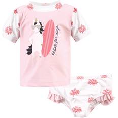 Babies UV Sets Children's Clothing Hudson Baby Swim Rashguard Set - Surf Unicorn (10325350)