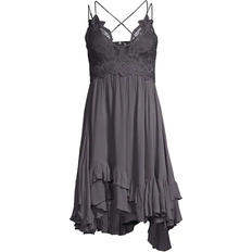 Free People One Adella Slip Dress - Charcoal