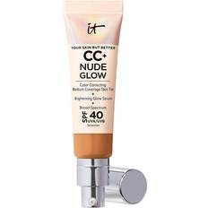 SPF CC-creams IT Cosmetics CC+ Nude Glow Lightweight Foundation + Glow Serum SPF40 Tan