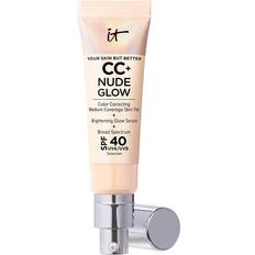 Idratante CC Cream IT Cosmetics CC Nude Glow lightweight foundation glow serum SPF40 #fair light