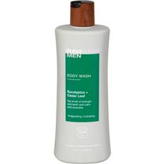 Raw Sugar Men's Body Wash Eucalyptus Cedar Leaf 25fl oz