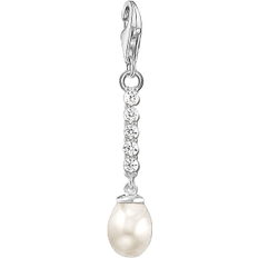 Thomas Sabo Charm Club Collectable Charm pendant - Silver/Pearl/Transparent