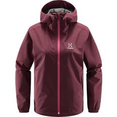 Haglöfs Dame Regnjakker & Regnkåper Haglöfs Buteo Jacket Women - Aubergine